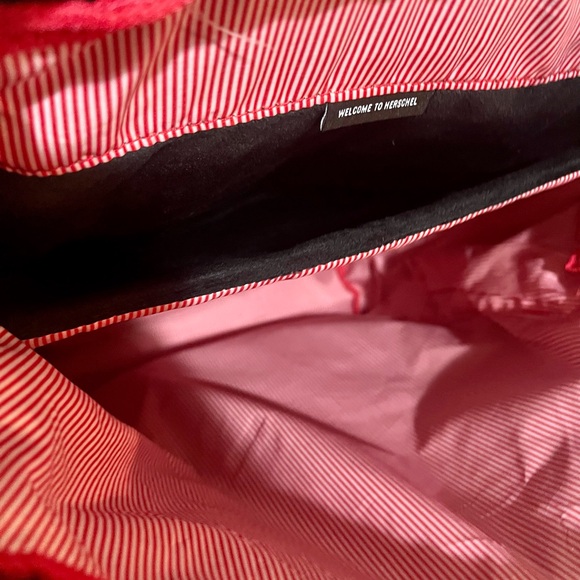 Herschel Supply Company Olive and Pink Salmon Backpack - Picture 16 of 16